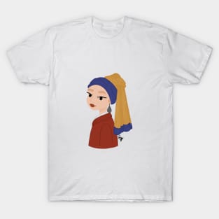 Modern Muses - A Girl w/ The Pearl Earring T-Shirt